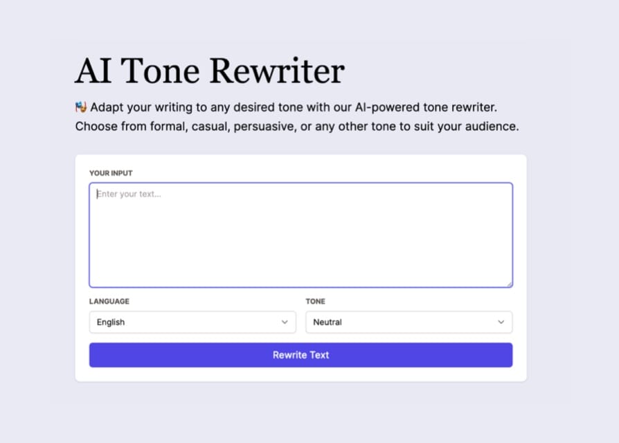 Rewrite with AI