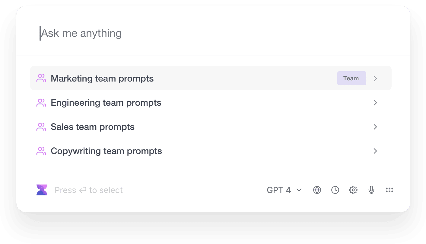 Collaborative ChatGPT for your team