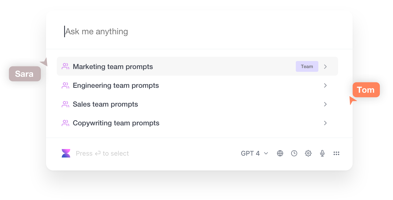 AI for team collaboration - Voilà for Teams