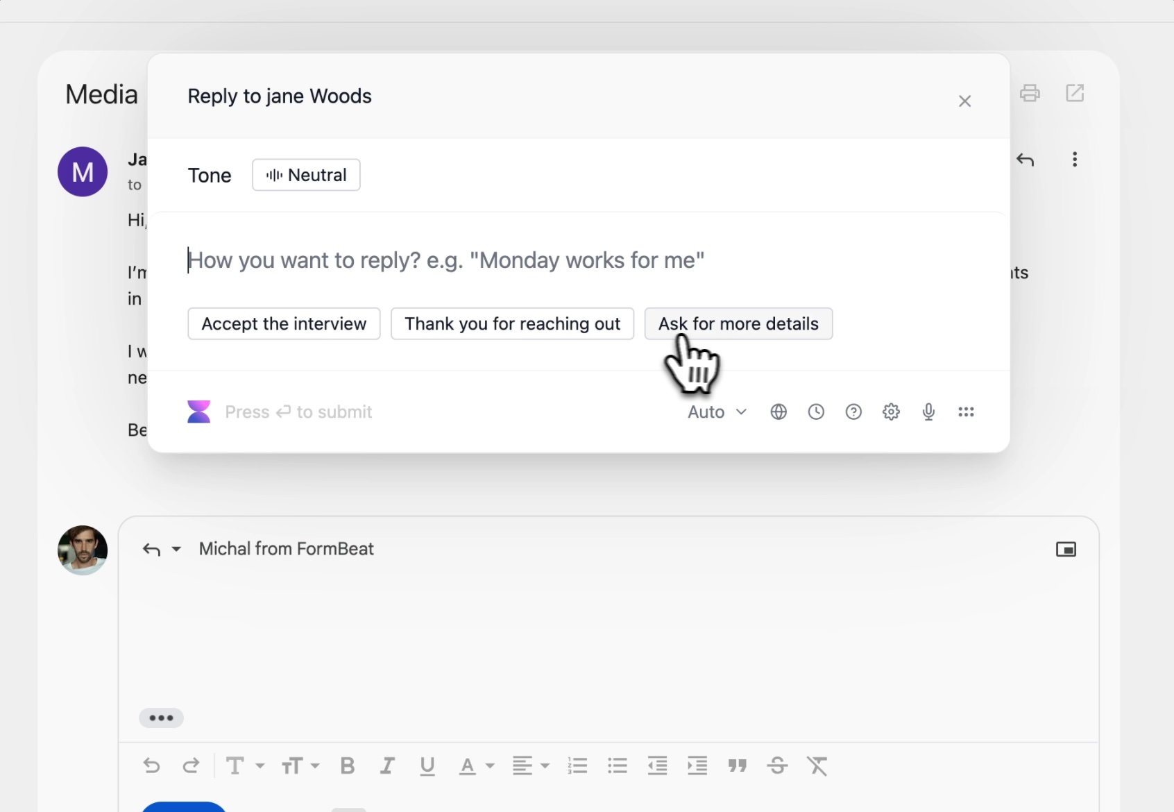 Getvoila.ai product features